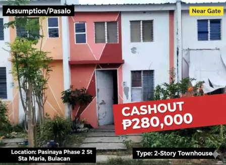 2 Storey Townhouse Pasinaya Phase 2 Near Gate