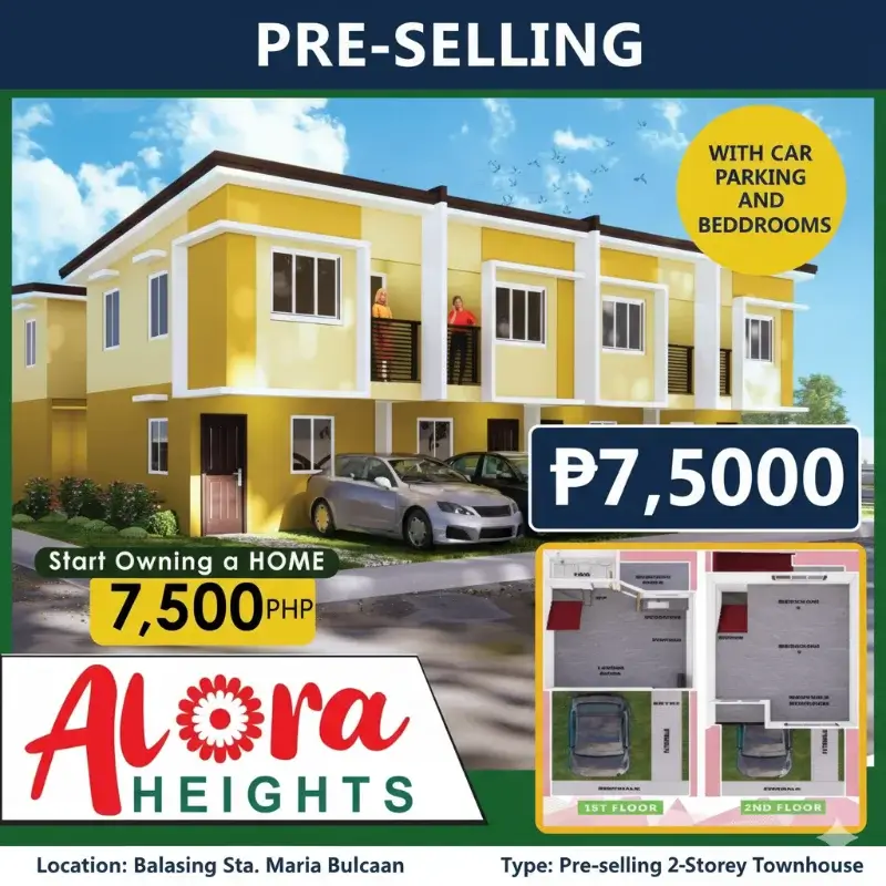 Alora Heights 2-Storey Townhouse with Car Garage Provision for 3 Bedrooms - Media 1